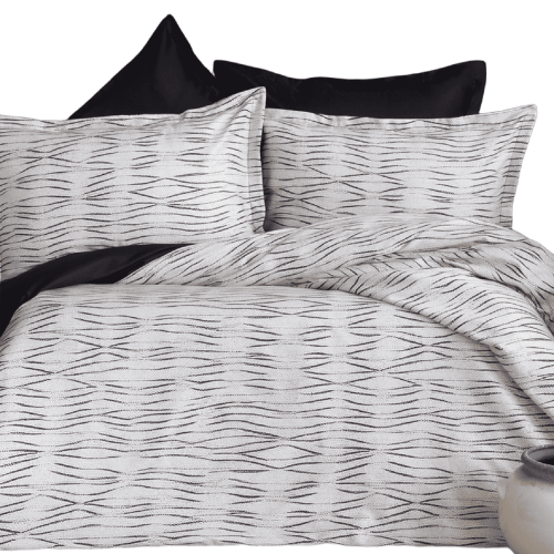 Obliečky z bavlneného saténu GALAXY 140x200 / 70x90 cm.